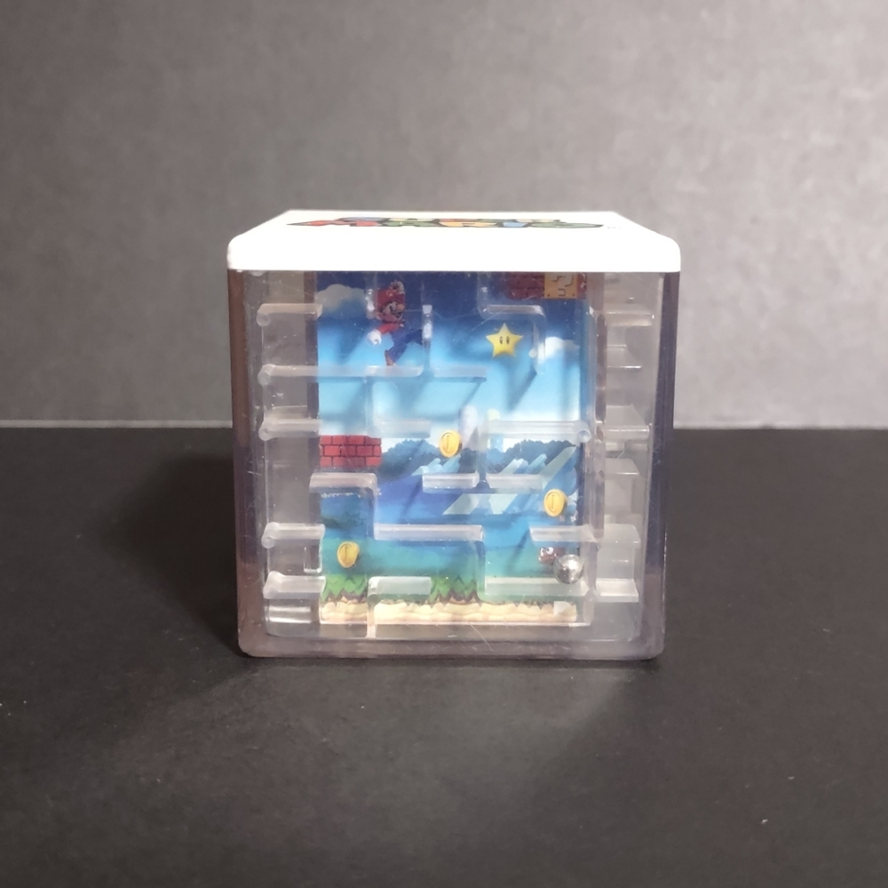 McDonald's 2" x 2" Super Mario Cube Maze 4 Side Maze